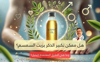 هل يمكن تكبير الذكر بزيت السمسم