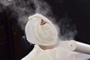 منشفة للإحماء قبل تكبير الذكر باليد